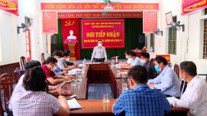 TPBN họp bàn phương án thành lập các Chốt kiểm soát công tác phòng chống dịch Covid-19 giữa các khu phố trên địa bàn phường Vân Dương