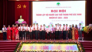 Đại hội đại biểu Hội Người cao tuổi thành phố Bắc Ninh, nhiệm kỳ 2024-2026
