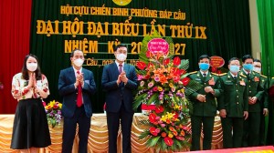 Đại hội đai biểu hội Cựu chiến binh phường Đáp Cầu lần thứ IX, nhiệm kỳ 2022 – 2027