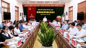Đảng bộ thành phố Bắc Ninh tổ chức Hội nghị lần thứ 18,  nhiệm kỳ 2020 -2025