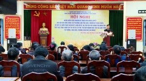 Đảng uỷ phường Kim Chân tổ chức Hội nghị kiểm điểm giữa nhiệm kỳ và sơ kết 2 năm thực hiện Kết luận số 01 của Bộ Chính trị