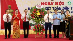 Ngày hội Đại đoàn kết toàn dân tộc khu phố 3, phường Tiền An