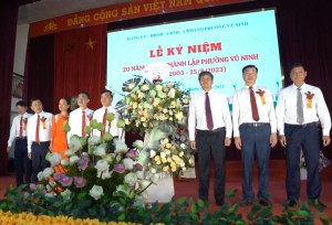 Kỷ niệm 20 năm ngày thành lập phường Vũ Ninh