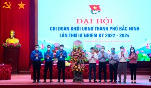 Đại hội Chi đoàn khối UBND thành phố lần thứ IV, nhiệm kỳ 2022- 2024