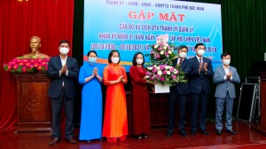 Gặp mặt cán bộ nữ thuộc diện Ban Thường vụ Thành ủy quản lý