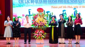 Gặp mặt kỷ niệm 15 năm thành lập CLB Quan họ truyền thống thành phố Bắc Ninh