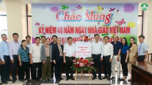 Trung tâm Chính trị thành phố Bắc Ninh gặp mặt kỷ niệm 40 năm ngày Nhà giáo Việt Nam