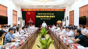 Hội nghị BCH Đảng bộ thành phố Bắc Ninh lần thứ 16