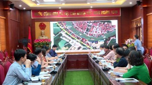 UBND thành phố Bắc Ninh tổ chức họp bàn xử lý khẩn cấp sự cố sạt lở bờ sông đê Hữu Cầu, phường Vạn An