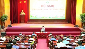 UBND thành phố tổ chức phiên họp thường kỳ tháng 7 năm 2021