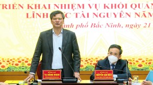 Triển khai nhiệm vụ công tác khối đô thị, tài nguyên năm 2022