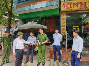 Thành phố Bắc Ninh kiểm tra công tác ra quân xử lý vi phạm về trật tự an toàn giao thông, trật tự công cộng, trật tự đô thị 