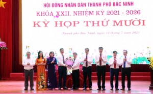 Kỳ họp thứ 10 HĐND thành phố Bắc Ninh khóa XXII, nhiệm kỳ 2021 - 2026