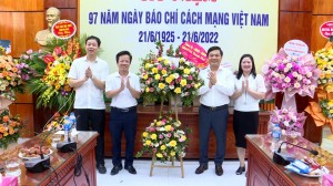 Phó Chủ tịch Thường trực UBND thành phố chúc mừng ngày Báo chí cách mạng Việt Nam