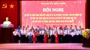 Thành phố Bắc Ninh sơ kết 02 năm thực hiện Kết luận số 01 của Bộ Chính trị