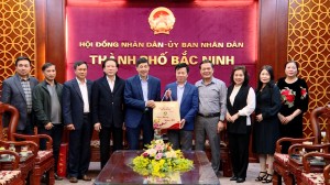 Chủ tịch UBND thành phố tiếp Hội đồng hương Bắc Ninh tại Cộng hòa Séc