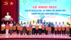 Giải vô địch Cờ vua, Cờ tướng các nhóm tuổi thành phố Bắc Ninh  năm 2024
