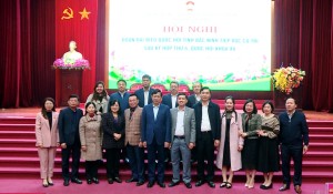 Đoàn Đại biểu Quốc hội tỉnh tiếp xúc cử tri thành phố Bắc Ninh