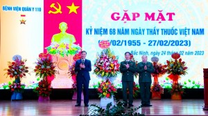 Bệnh viện Quân y 110 kỷ niệm 68 năm Ngày Thầy thuốc Việt Nam  (27/02/1955 - 27/02/2023)