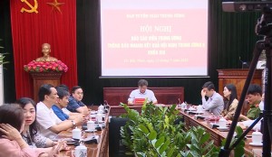 Hội nghị Báo cáo viên Trung ương tháng 5/2022, thông báo nhanh kết quả Hội nghị Trung ương 5 khóa XIII