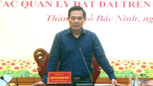 UBND thành phố Bắc Ninh tổ chức Hội nghị đôn đốc một số nội dung nhiệm vụ liên quan đến công tác quản lý đất đai trên địa bàn