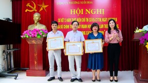 Đảng ủy phường Suối Hoa sơ kết 5 năm thực hiện Chỉ thị số 05 của Bộ Chính trị