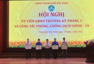 UBND thành phố phiên họp thường kỳ tháng 3 năm 2022