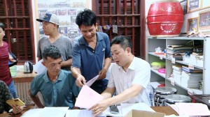 UBND thành phố Bắc Ninh cấp giấy chứng nhận quyền sử dụng đất tại khu tái định cư cho 23 hộ dân khu Thượng phường Khắc Niệm
