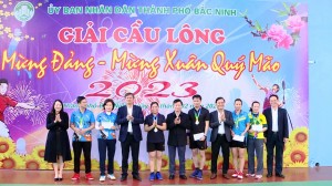 Giải cầu lông truyền thống “Mừng Đảng – Mừng Xuân” năm 2023