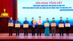 Thành đoàn Bắc Ninh tổng kết chiến dịch Thanh niên tình nguyện hè 2021