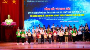 Tổng kết và trao giải Cuộc thi Đại sứ văn hóa đọc tỉnh năm 2022