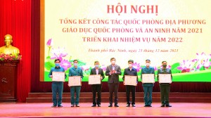 Triển khai công tác Quốc phòng địa phương năm 2022