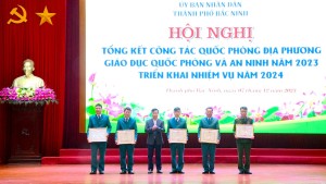 Thành phố Bắc Ninh triển khai công tác Quốc phòng địa phương năm 2024 