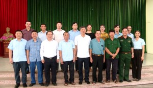 Bí thư Thành ủy dự sinh hoạt chi bộ khu Sơn Trung, phường Nam Sơn