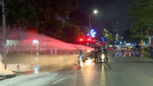 Thành phố Bắc Ninh diễn tập phương án chữa cháy và cứu nạn, cứu hộ 