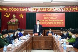 Hội thảo khoa học “Tập bài giảng Lịch sử Đảng bộ thành phố”