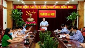 Hội nghị triển khai Quyết định thành lập Ban bầu cử đại biểu Quốc hội khóa XV đơn vị bầu cử số 01 tỉnh Bắc Ninh