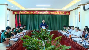 Hội nghị triển khai nhiệm vụ diễn tập chiến đấu phòng thủ năm 2022