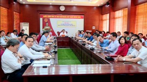 Hội nghị trực tiếp kết hợp trực tuyến về “Cải thiện các Chỉ số điều hành, quản trị địa phương tỉnh Bắc Ninh” năm 2023