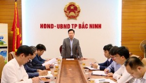 UBND thành phố Bắc Ninh đôn đốc triển khai giải phóng mặt bằng đường Vành đai 4 - vùng Thủ đô Hà Nội