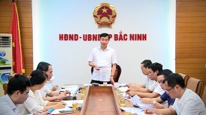 Thường trực HĐND thành phố Bắc Ninh giao ban công tác tháng 5 năm 2024