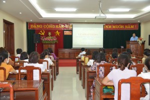Trung tâm Chính trị thành phố Bắc Ninh khai giảng lớp bồi dưỡng nhận thức về Đảng