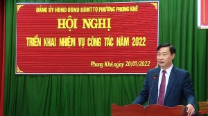 Đảng ủy phường Phong Khê triển khai phương hướng nhiệm vụ năm 2022