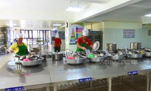 Thành phố Bắc Ninh chú trọng an toàn thực phẩm các bếp ăn bán trú trường học