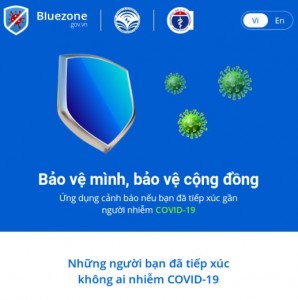  Cài đặt ứng dụng Bluezone nhằm tăng cường hiệu quả  công tác phòng, chống dịch Covid-19 