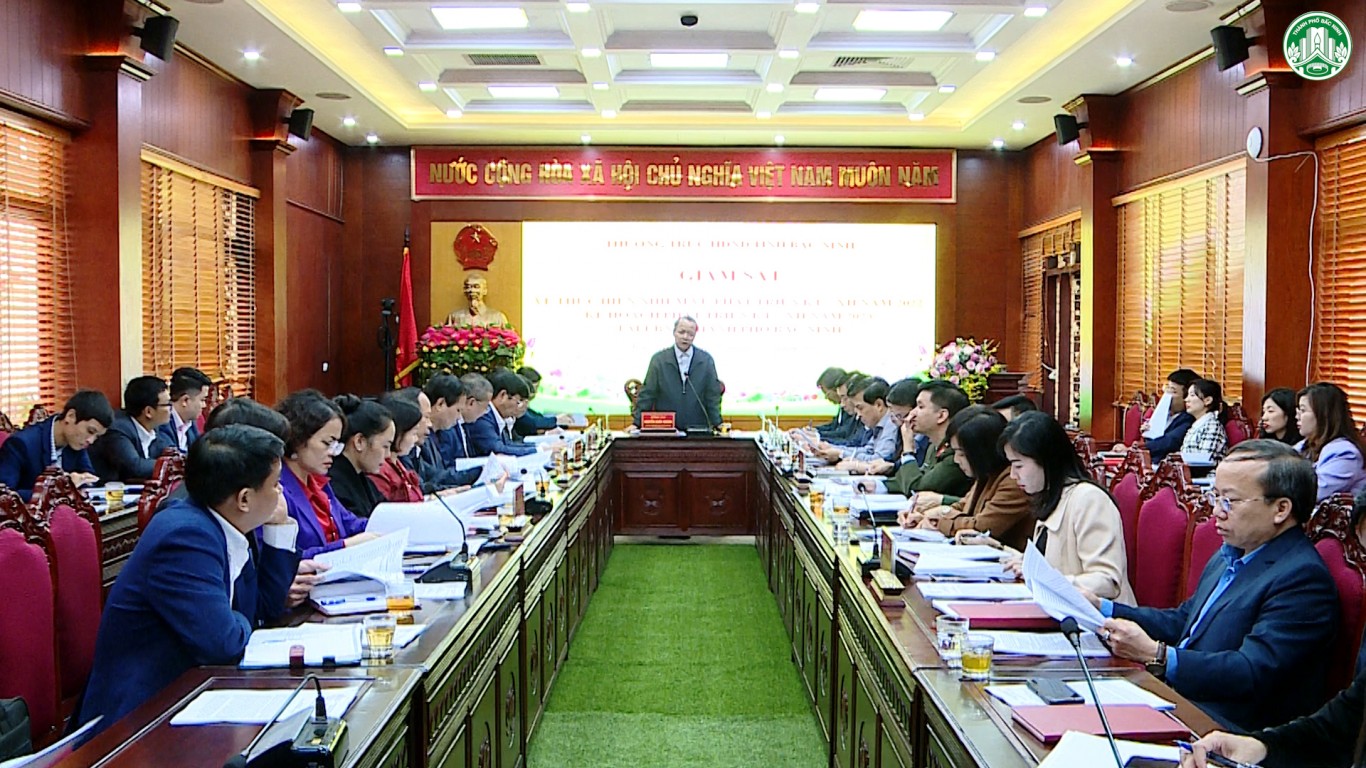 Thường trực HĐND tỉnh giám sát nhiệm vụ phát triển kinh tế - xã hội tại thành phố Bắc Ninh