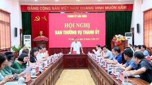 Hội nghị Ban Chấp hành Đảng bộ thành phố Bắc Ninh