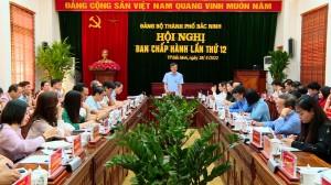 Hội nghị lần thứ 12, BCH Đảng bộ thành phố khóa XXII