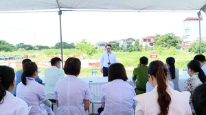 Cưỡng chế thu hồi đất để thực hiện dự án xây dựng khu nhà ở tạo quỹ đất dân cư dịch vụ phường Hạp Lĩnh