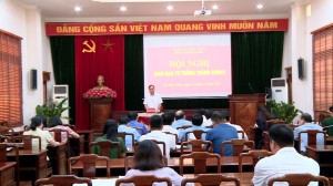 Hội nghị giao ban công tác tư tưởng tháng 08/2024